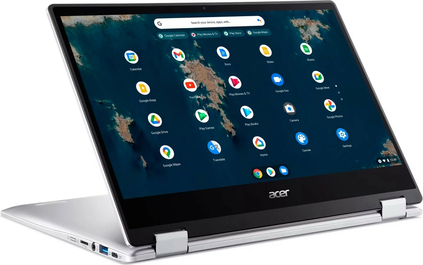 Kompjuter Acer Chromebook Spin 314 CP314-1HN-C07F, Intel Celeron, 8GB RAM, 128GB, 14 inç