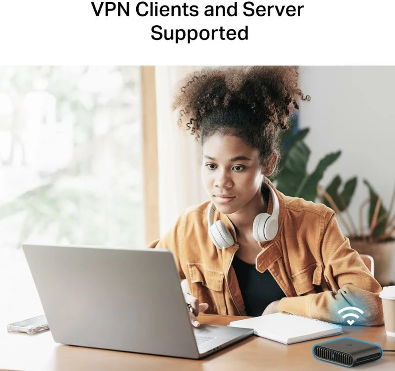 Ruter Wi‑Fi, TP-Link, TL-WR1502X, shpejtësi 1.2–1.54 Gbps, 1 port, i zi