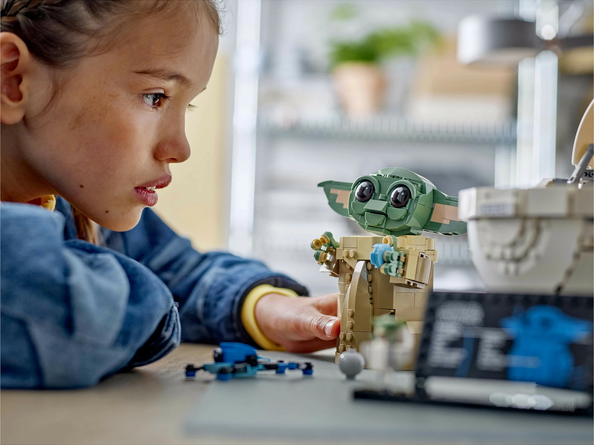 Set ndërtimi LEGO Star Wars Grogu, shumëngjyrësh