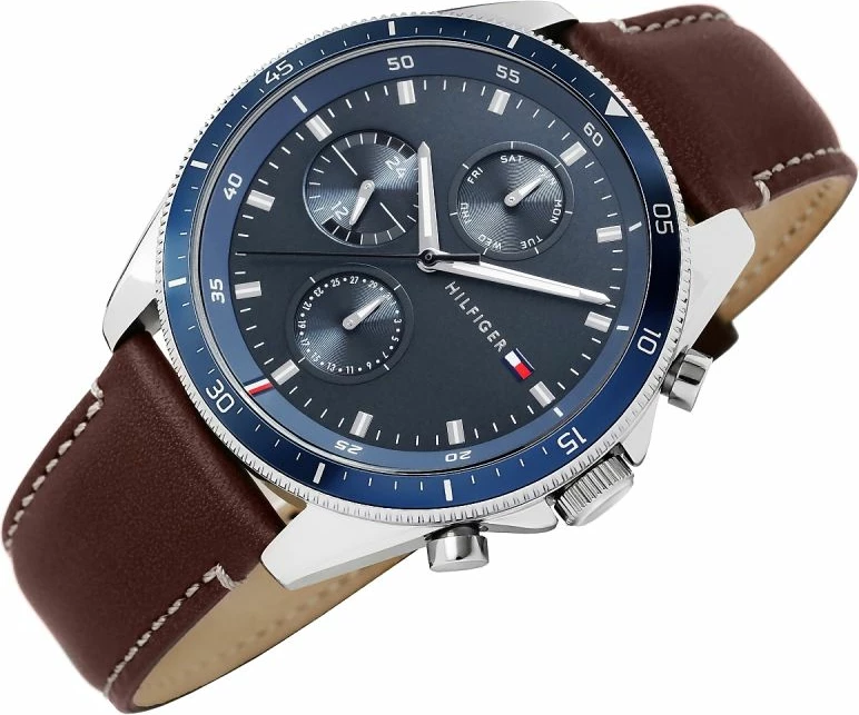 Orë dore për meshkuj Tommy Hilfiger, kafe