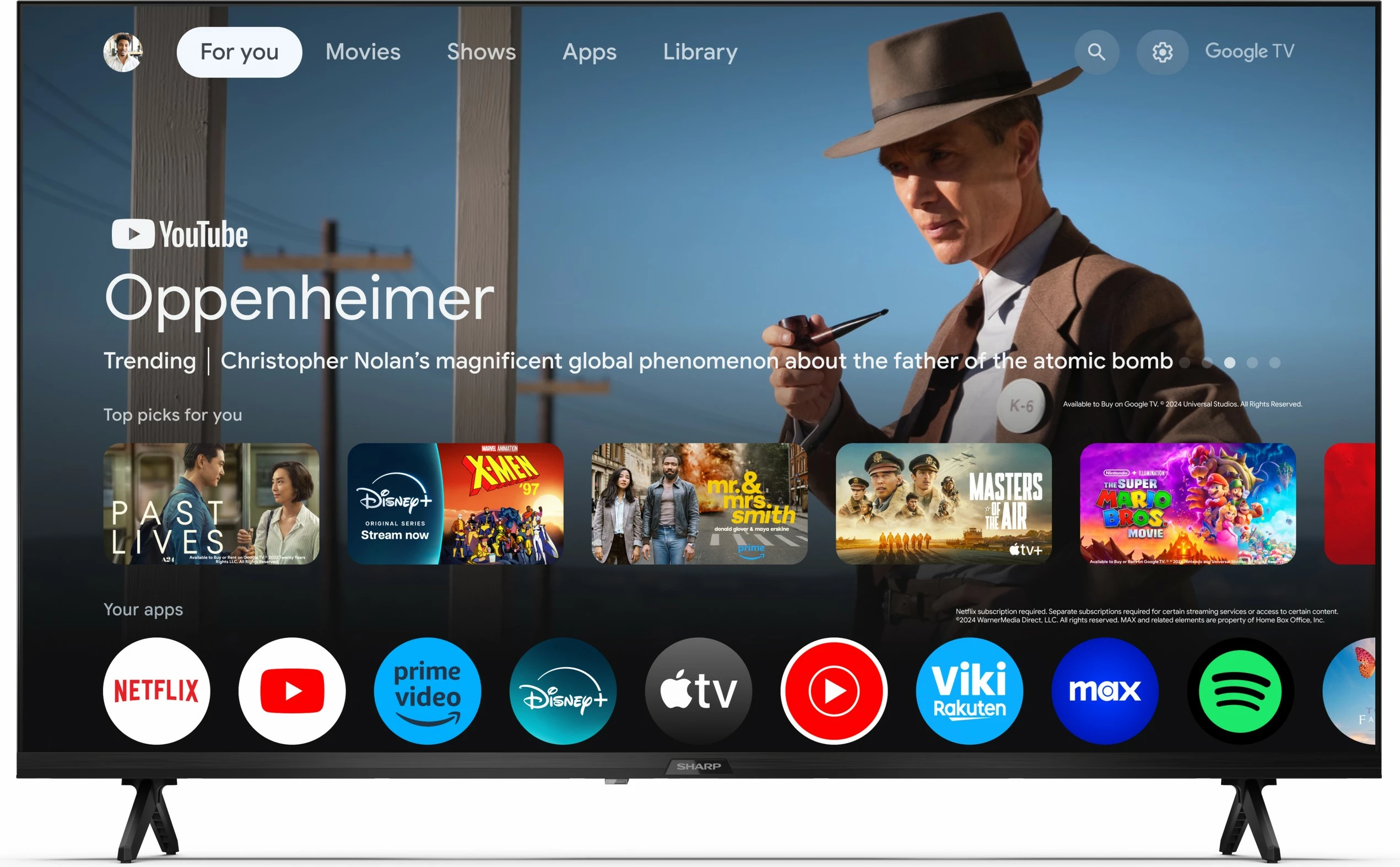 Televizor Sharp 40GF2265E, Full HD, Smart TV, 40 inç, zi