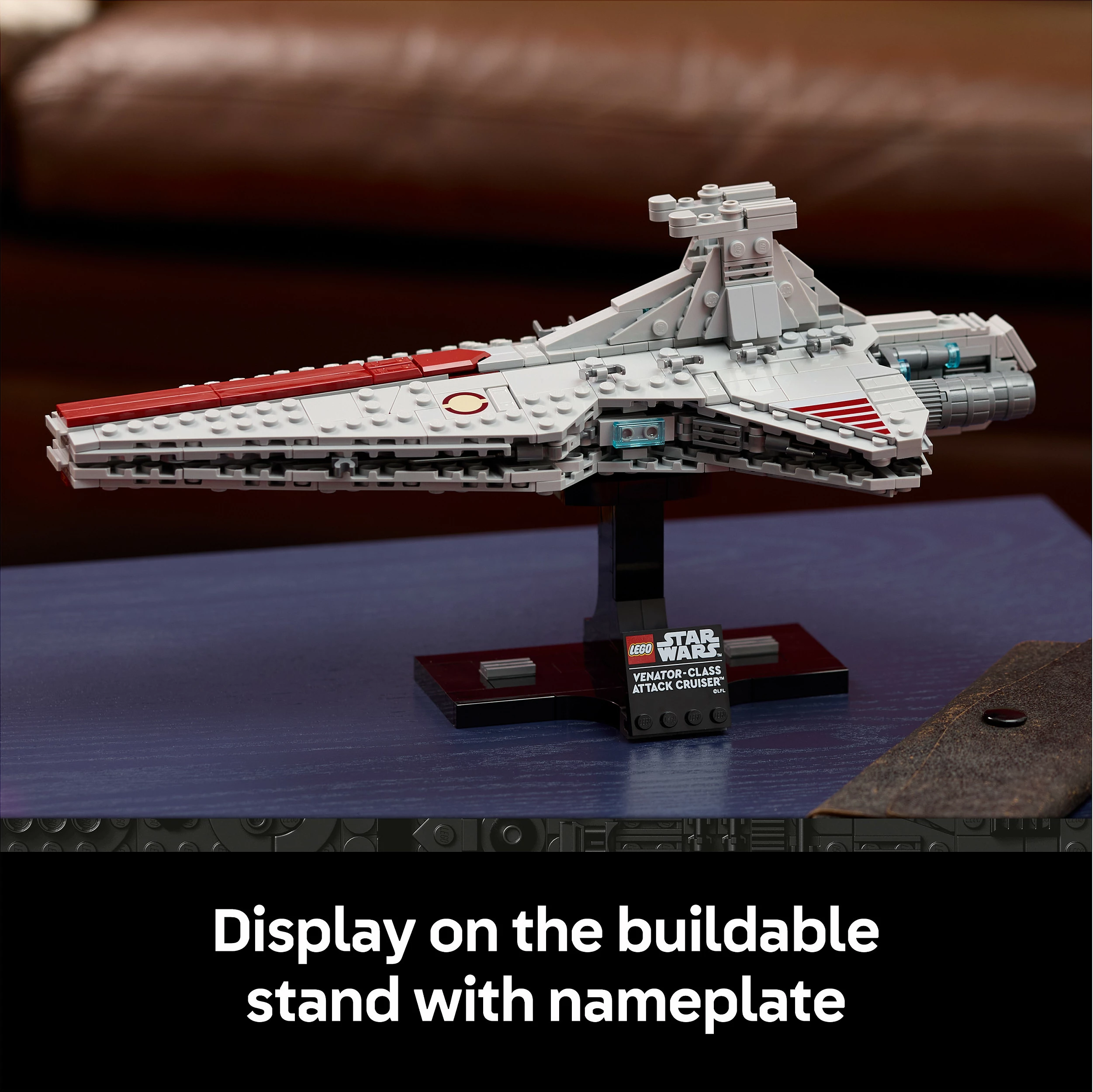 Set ndërtimi LEGO Star Wars Venator-Class Attack Cruiser 75441, 643 pjesë, 18+, shumëngjyrësh