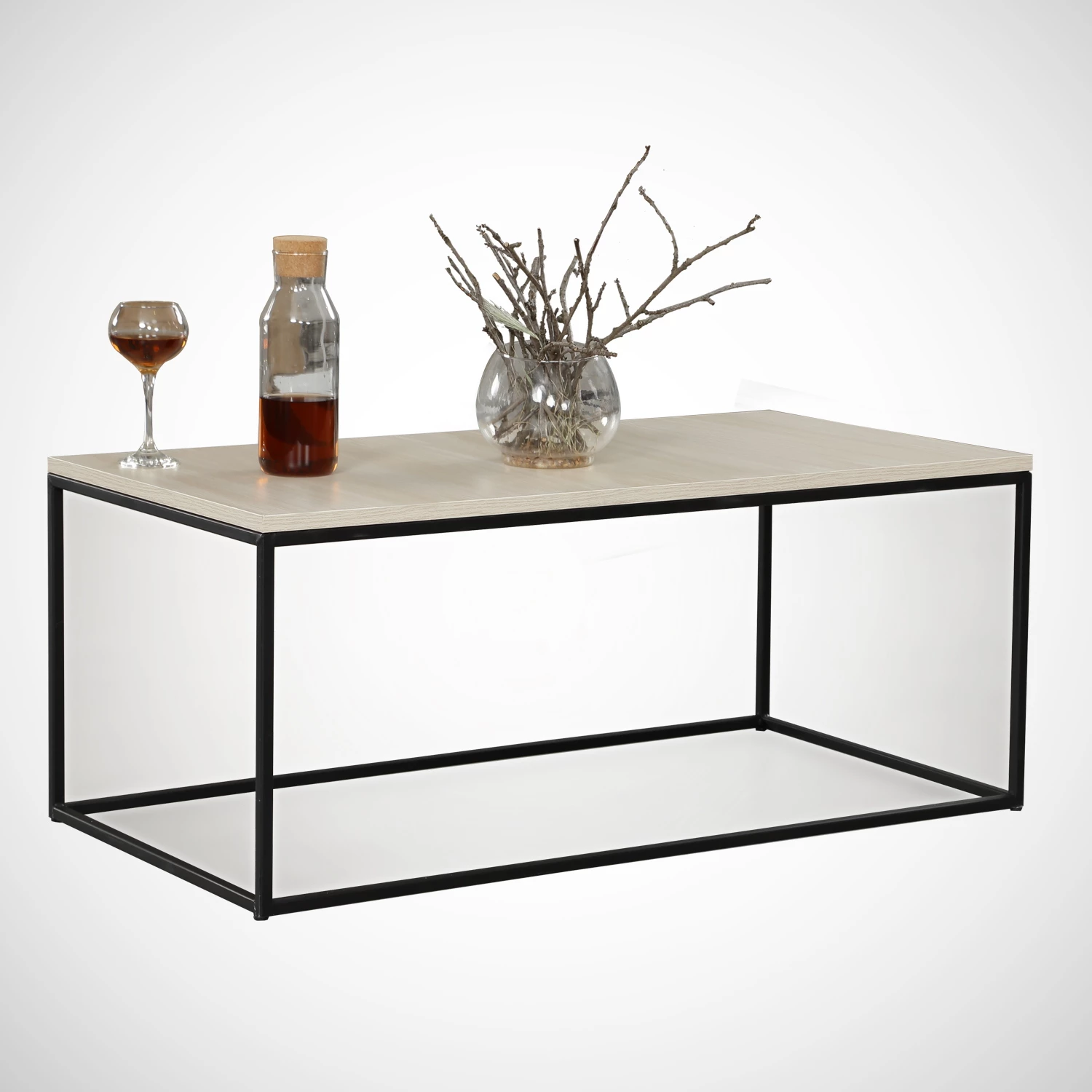 Tavolinë kafeje Hanah Home, Cosco, ngjyrë lisi