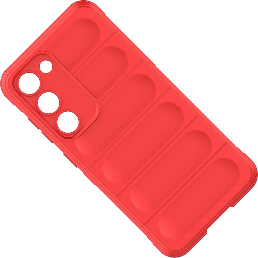 Mbështjellës Hurtel Magic Shield Case për Samsung Galaxy S23+, i kuq