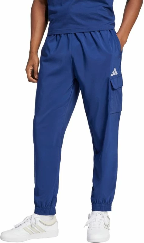 Pantallona cargo për meshkuj adidas, blu [Madhësia: S]