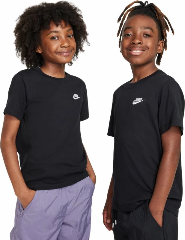 Maicë fëmijësh Nike Sportswear FZ5177 010, e zezë [Madhësia: S]