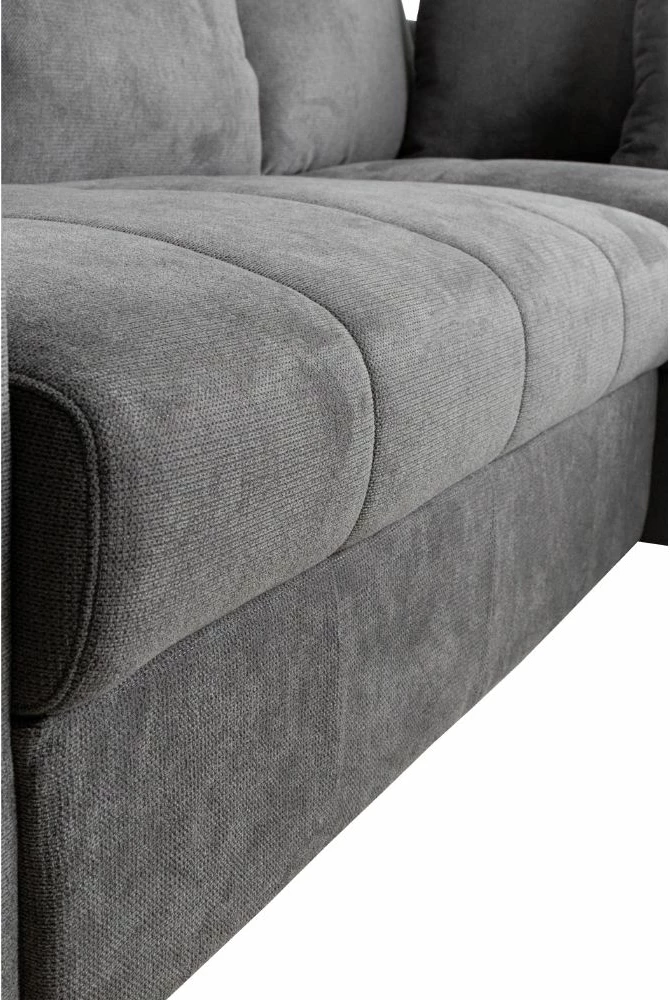 Kënd divan Bill, shtrihës, kënd i majtë, ngjyrë gur, 241x173x94