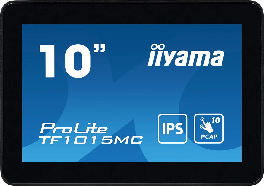 Monitor me prekje IIYAMA ProLite TF1015MC 10.1\" PCAP 10-pikësh 1280x800 IP65, i zi