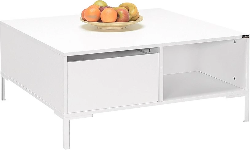 Tavolinë kafeje Hanah Home, SHP-660-DD-1, ngjyrë Diamond White