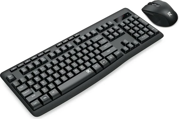 Tastierë me maus Redragon BS-8418, wireless, full-size, ngjyrë e zezë
