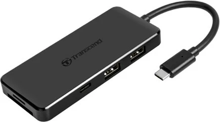 USB HUB Transcend HUB5C 6-n-1, USB 3.1 Type-C, i zi