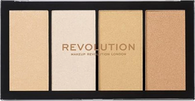 Revolution Reloaded Highlighter Palette Lustre Lights Warm