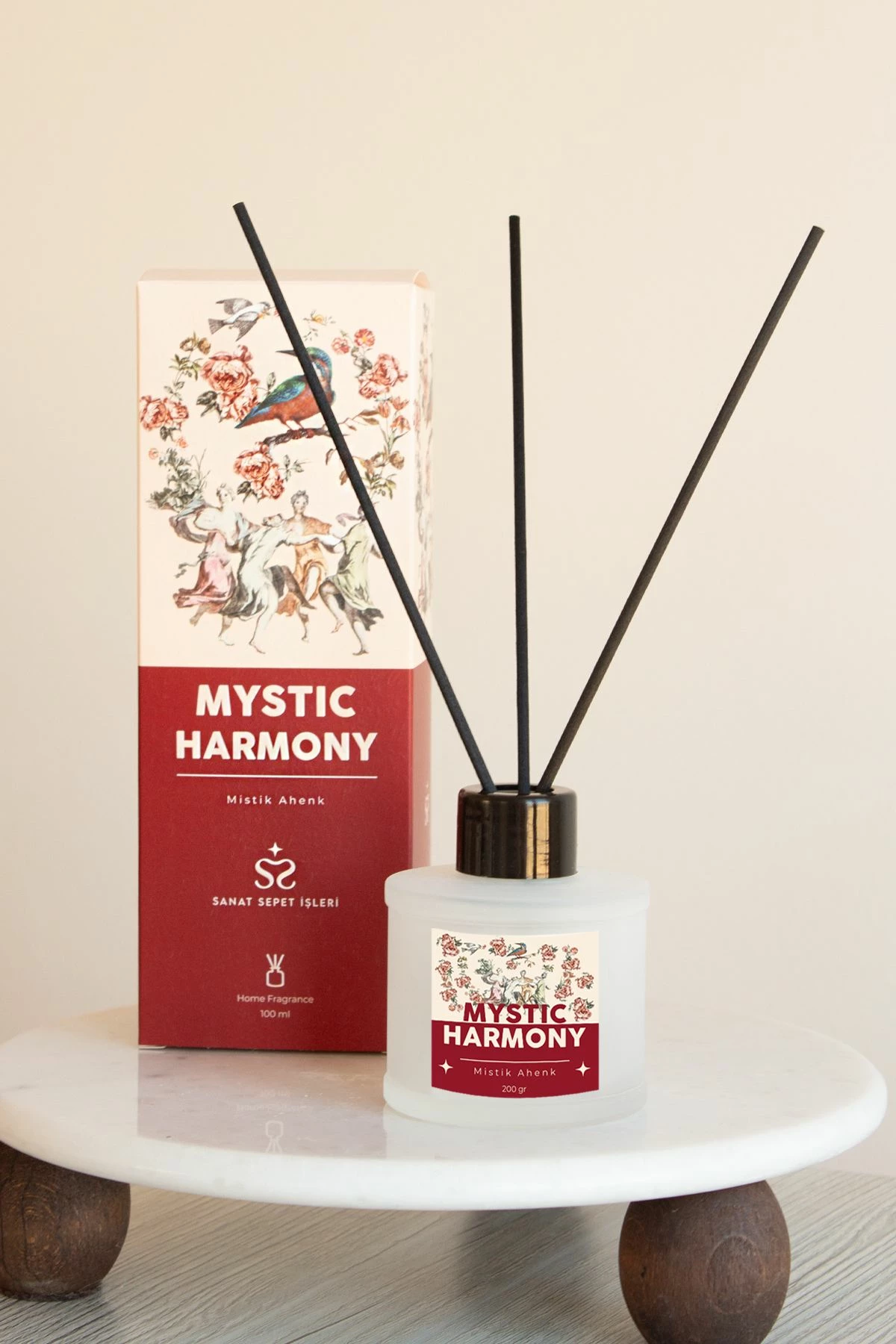 Shkoptha aromatizues Mystic Harmony, ngjyrë shumëngjyrëshe, Evila Originals