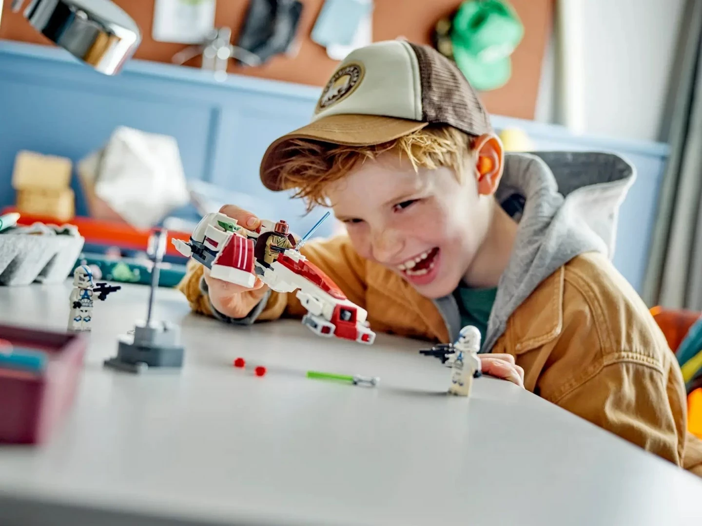 Set LEGO Star Wars 75378 BARC Speeder Escape