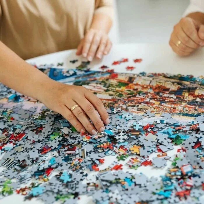 Puzzle Trefl Valley 40045, edicion 40 vjetori, efekt 3D, 1000 copë, 68.3 x 48 cm