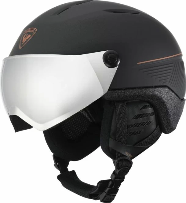 Helmetë skijimi Rossignol unisex, e zezë