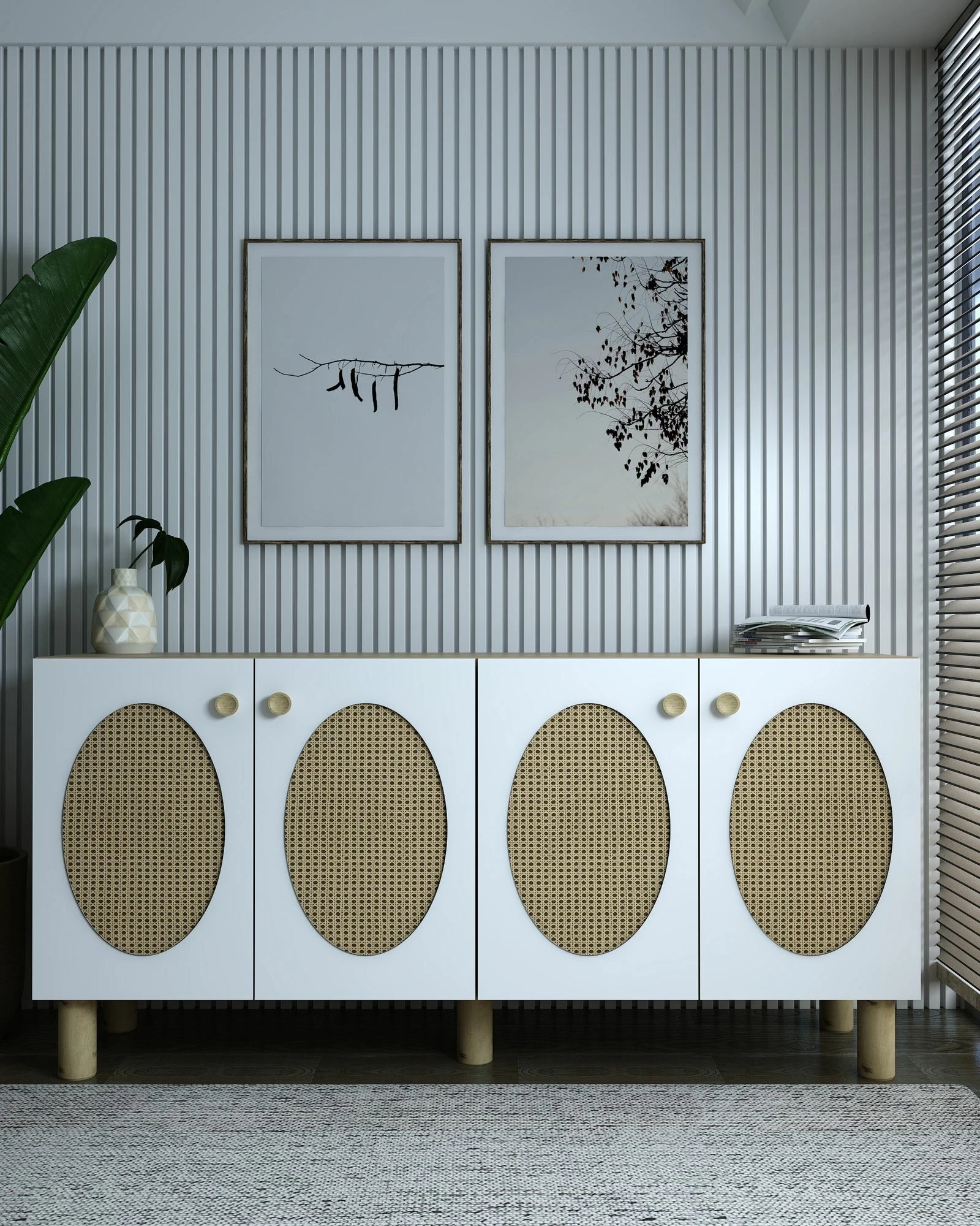 Konsol Skye Decor, Elisa KB150, lisi safir, hazeran