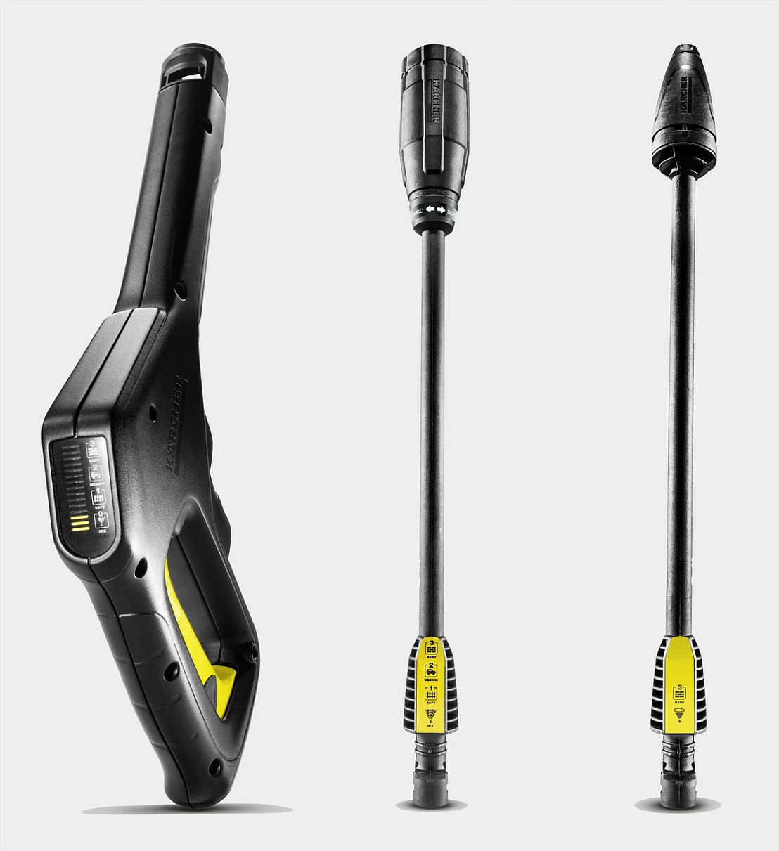 Larëse me presion Kärcher K 3 Power Control, 120 bar, 380 l/h, zorrë 7 m, e verdhë/zezë