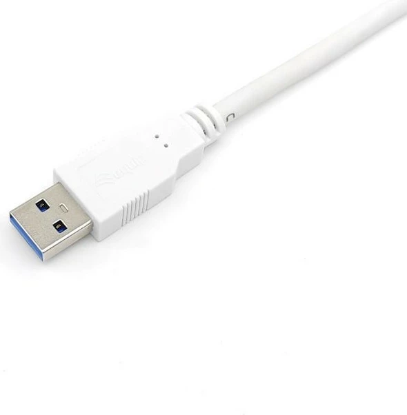 Kabëll USB Equip USB 3.2 Gen 1 Type-C në A, 1m, i bardhë
