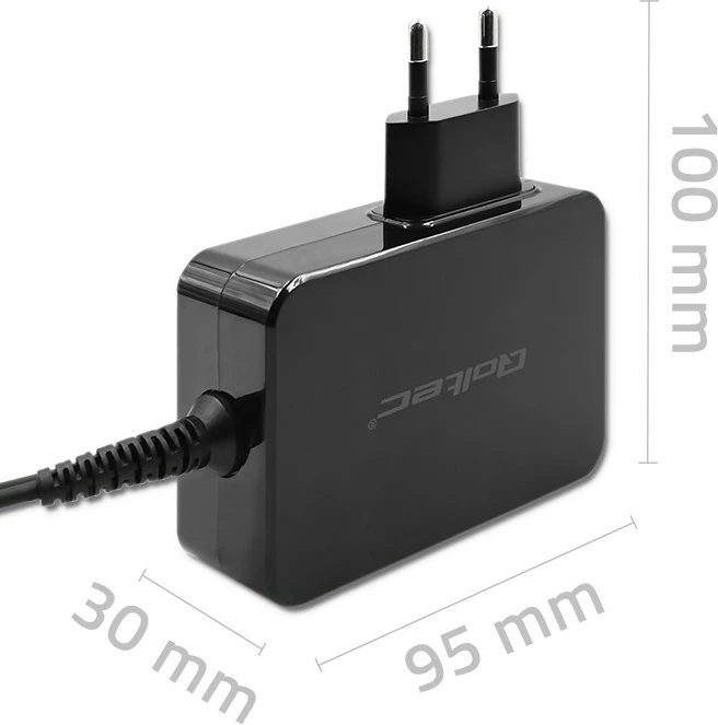 Karikues muri Qoltec GaN Power Pro 52387, 90W, 1x USB-C, i zi