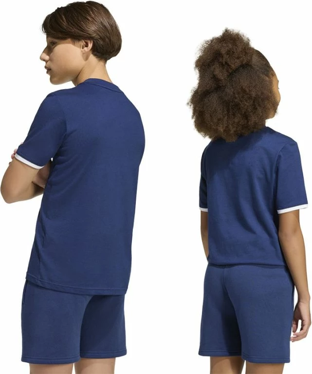 Maicë fëmijësh adidas Entrada 26 JZ6673, navy blue