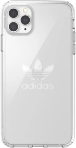 Mbështjellës Adidas OR PC Case Big Logo për iPhone 11 Pro Max, Transparent
