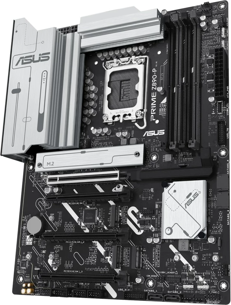 Pllakë amë ASUS PRIME Z890-P, Socket LGA 1851, ATX, E zezë