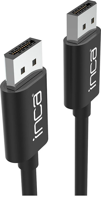 Kabllo DisplayPort INCA IDPD-20, 2m, 4K@60Hz, e zezë