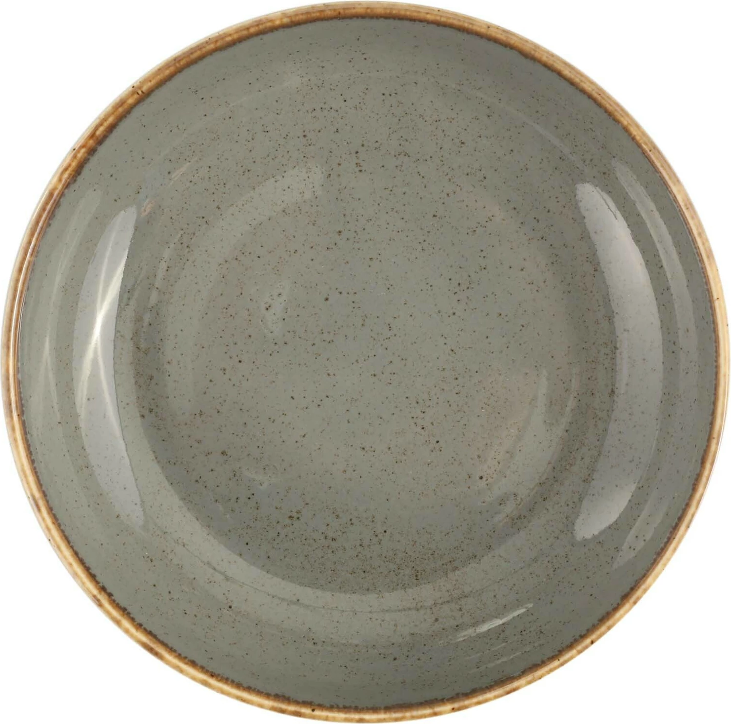 Tas i cekët Porland Seasons Stone 220mm 830ml, gri e errët, set 6 copë
