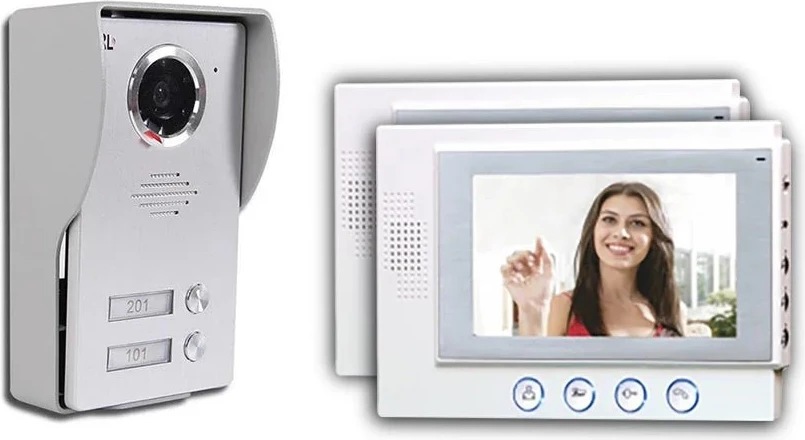 Videophone Color 2 Familje RL-06W2 – me 2 monitorë