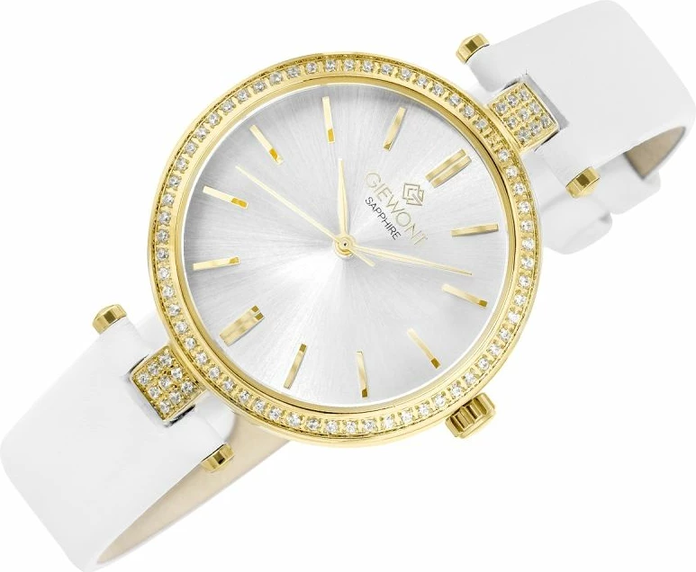 Orë dore femrash Giewont GW9890-A2, gold silver, rrip i bardhë