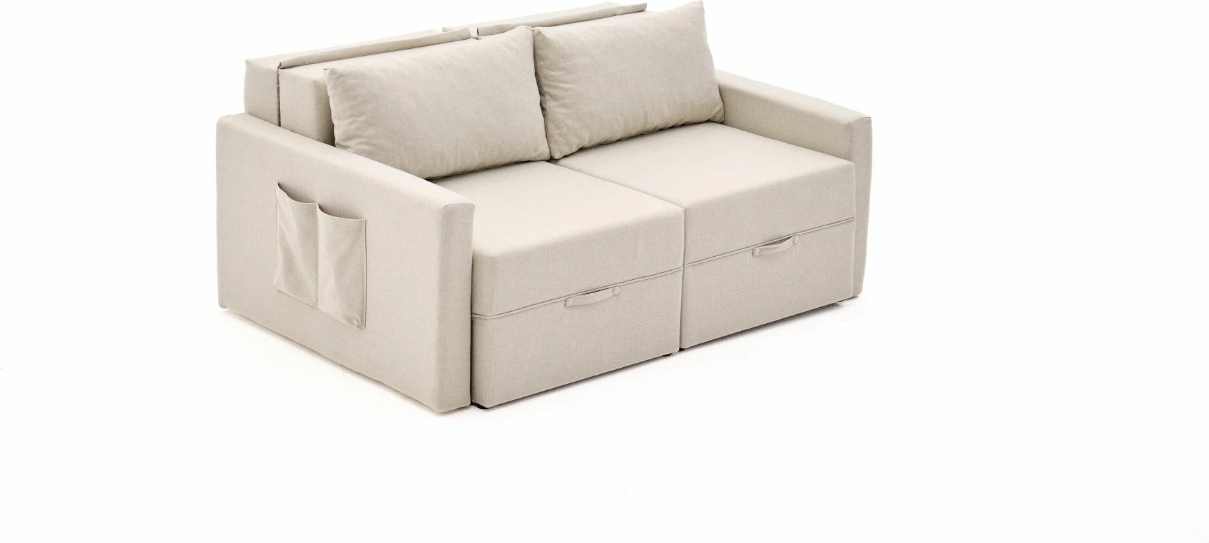 Divan-krevat dy vendësh, Atelier del Sofa, Saros, krem