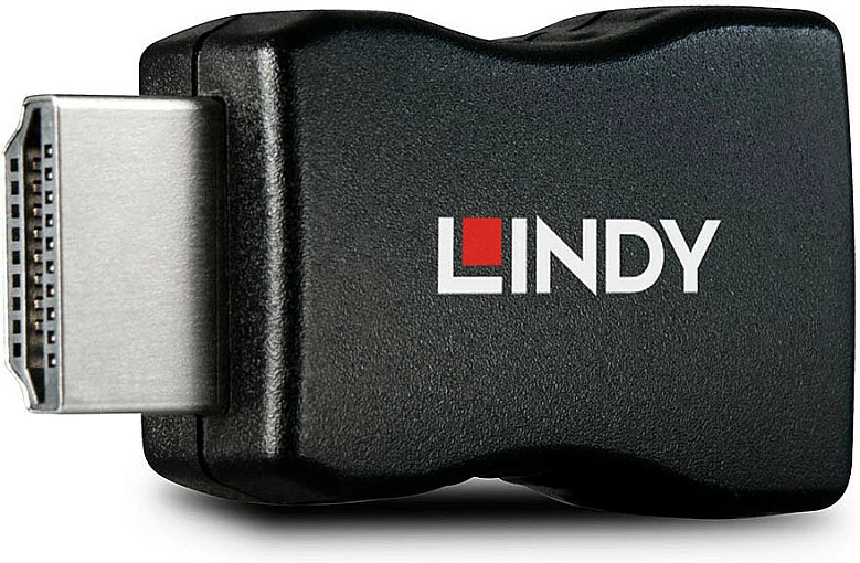 Adapter HDMI EDID Emulator Lindy 10.2G, 4K, HDMI-A mashkull në HDMI-A femër, i zi