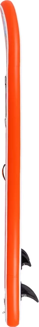 dërrasë SUP fryrëse FunWater Feath-R Lite SUPFR01E, 350 x 83 x 15 cm, set me aksesorë, portokalli/kuqe