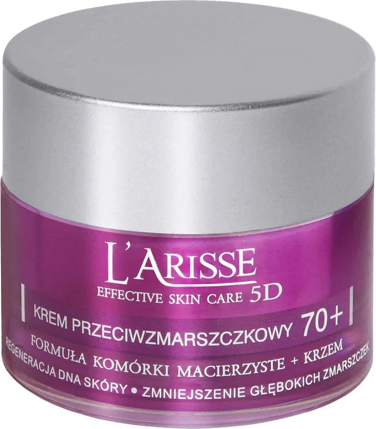 Krem kundër rrudhave për femra Ava Laboratorium L'arisse 5D Anti-Wrinkle Cream 70+, 50ml
