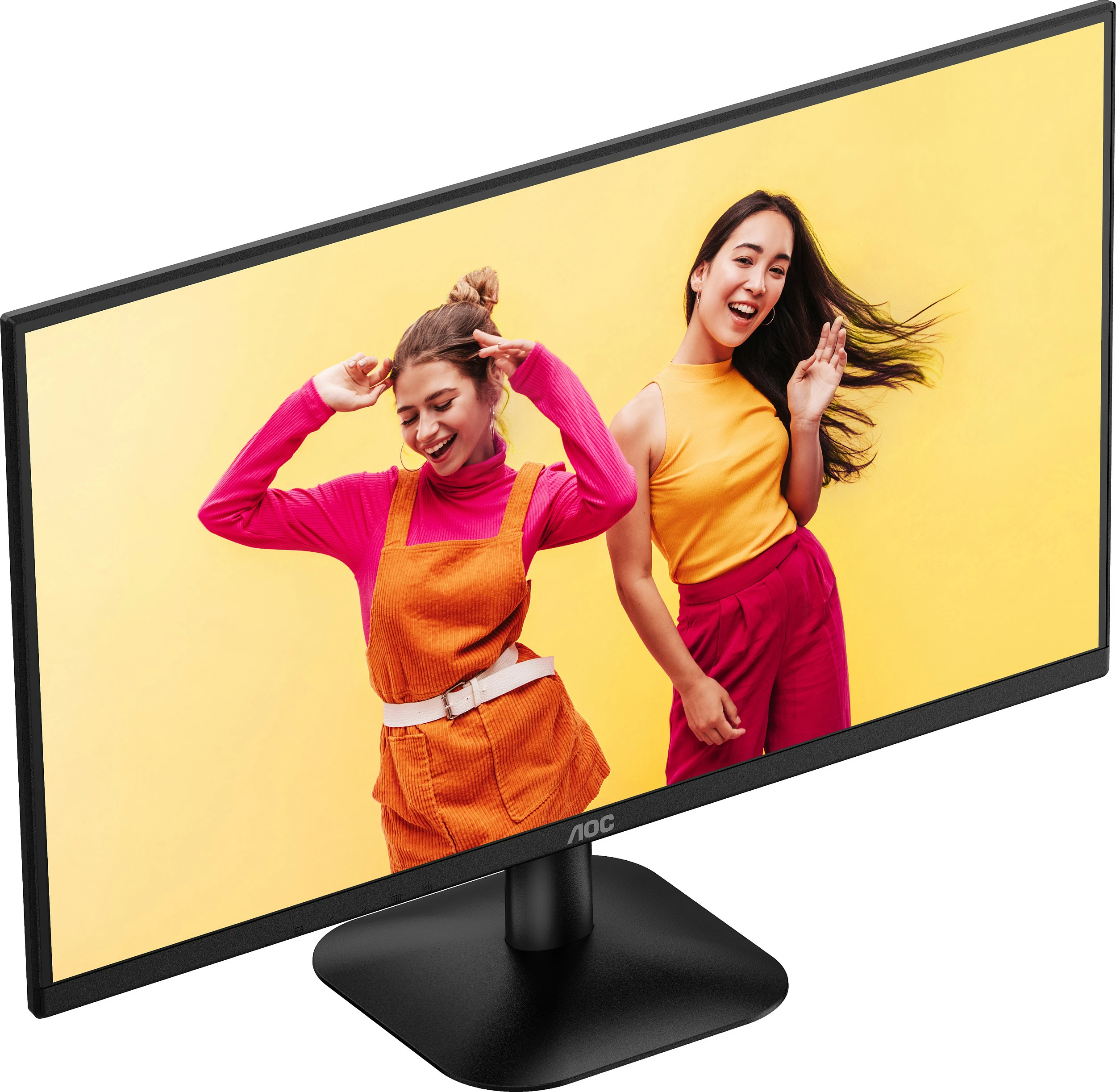 Monitor AOC 24B35HM2, 23.8", FHD, 100Hz, 1ms MPRT, Adaptive Sync, pa kornizë, i zi