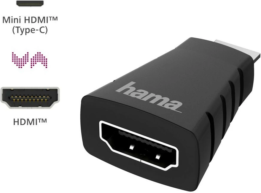 Adapter HDMI-mini HDMI Hama 200347, i zi