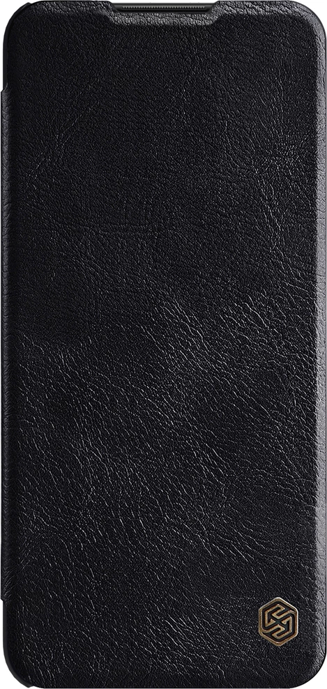 Mbështjellës Nillkin Qin për Samsung Galaxy A03s, lëkurë ekologjike, i zi