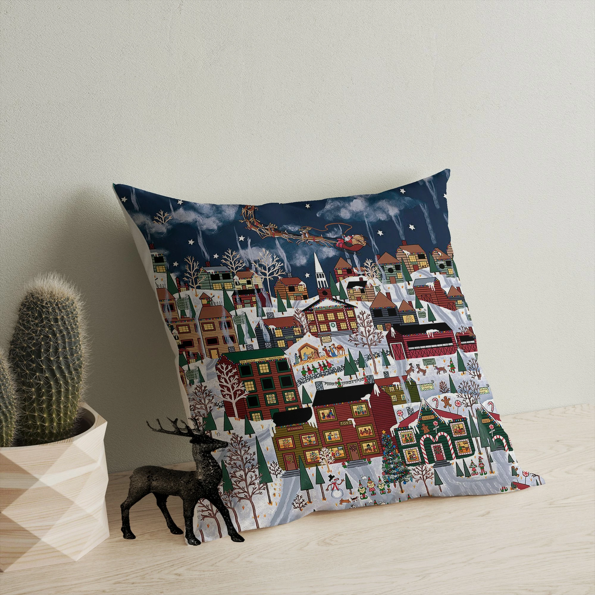 Jastëk Aberto Design, A13028, shumëngjyrësh, 43x43cm