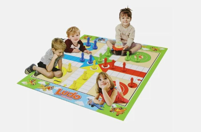 Lojë tavoline gjigante ludo për fëmijë