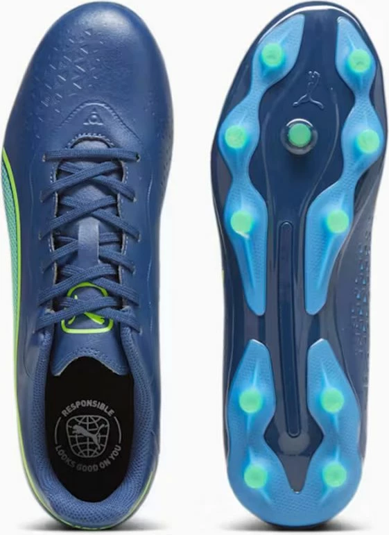 Këpucë futbolli Puma King Match për meshkuj, blu