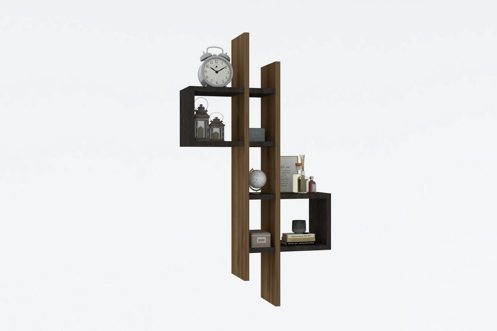 Raft muri Hanah Home, Emse, ngjyrë lis dhe antracit