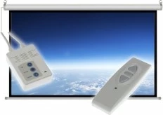 Ekran elektrik projekcioni ART EL F106 16:9, 106 inç, 234x131cm, me pilot