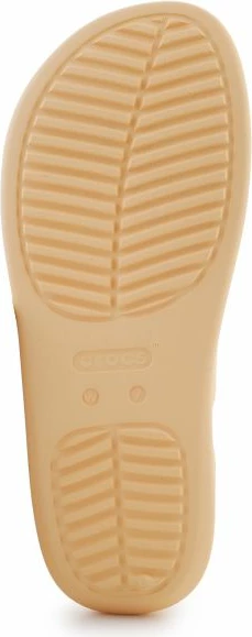 Sandale platforme Crocs për femra, portokalli