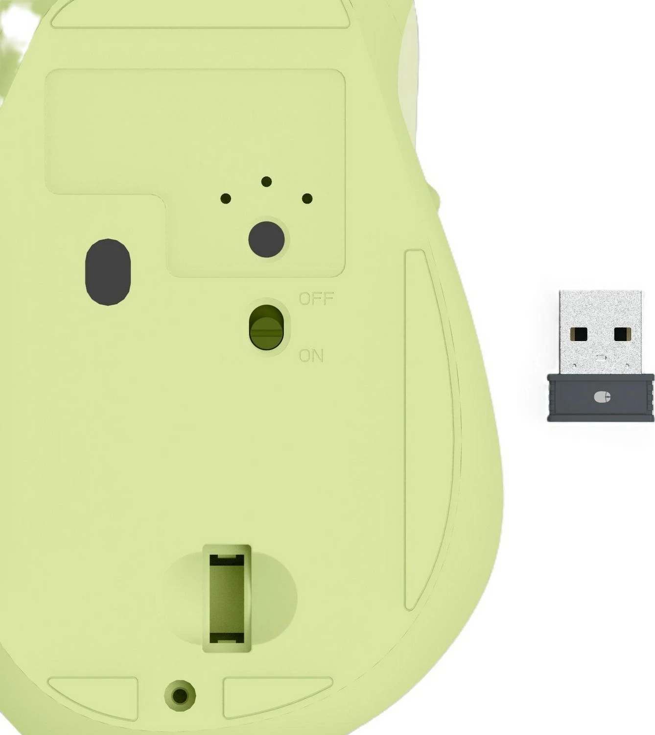 Maus Hama WM-500 ergonomik, wireless, 6 butona, e gjelbër