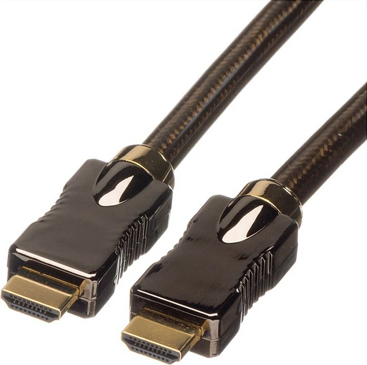 Kabllo HDMI ROLINE 11.04.5688, 1.5 m, 4K 60Hz, ARC, e zezë