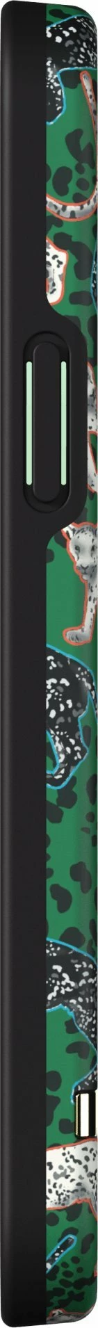 Mbështjellës Richmond & Finch 42973 për iPhone 12/12 Pro, Green Leopard