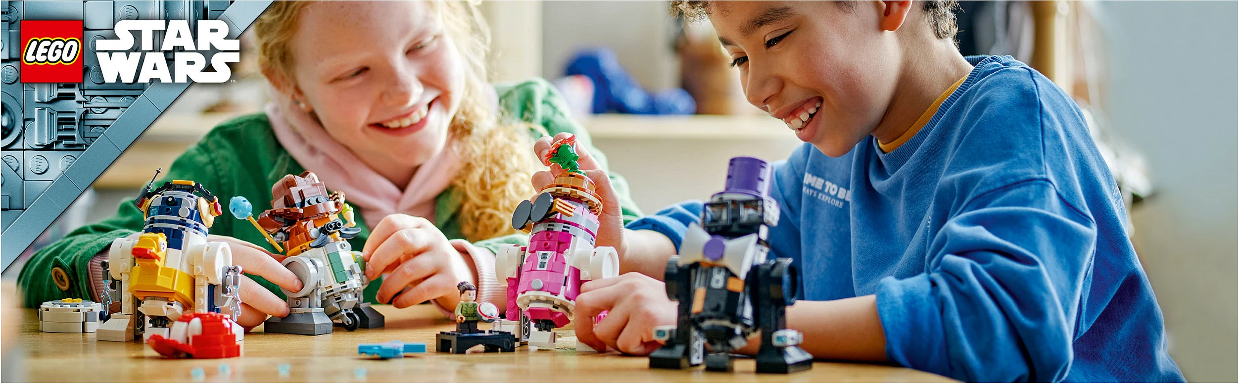 Set ndërtimi LEGO Star Wars Creative Play Droid Builder 75392, 1186 pjesë, 9+ vjeç, shumëngjyrësh