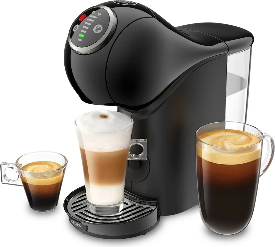 Aparat kafeje Krups Genio 2 KP3408, gjysmë-automatik, 0.8 L, i zi