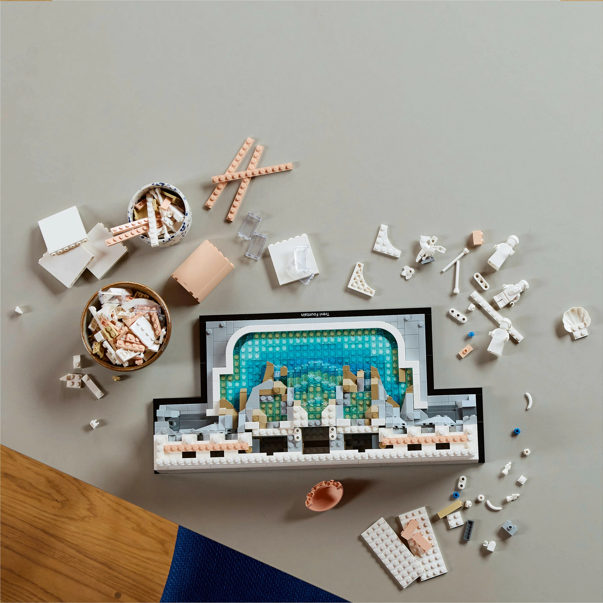 Set ndërtimi LEGO Trevi Fountain, 1880 copë, plastikë, shumëngjyrësh